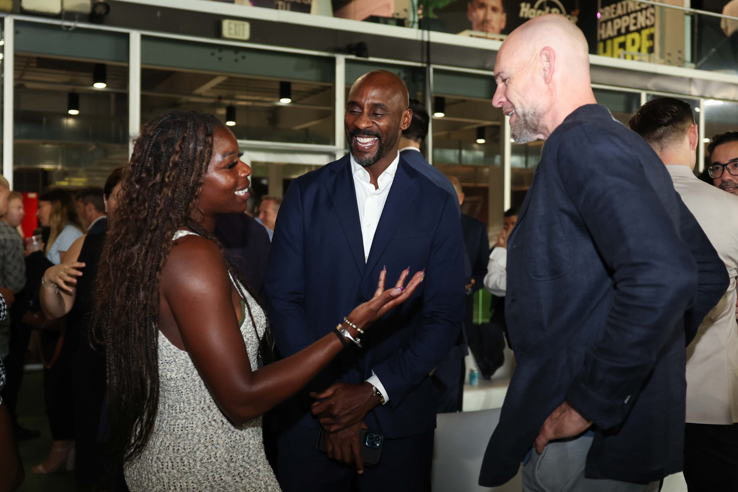 HOLLYWOOD, FLORIDA - NOVEMBER 12: Images from Soccerex social event at Chase Stadium on November 12, 2024 in Fort Lauderdale, Florida. (Photo by Megan Briggs/Getty Images for Soccerex)