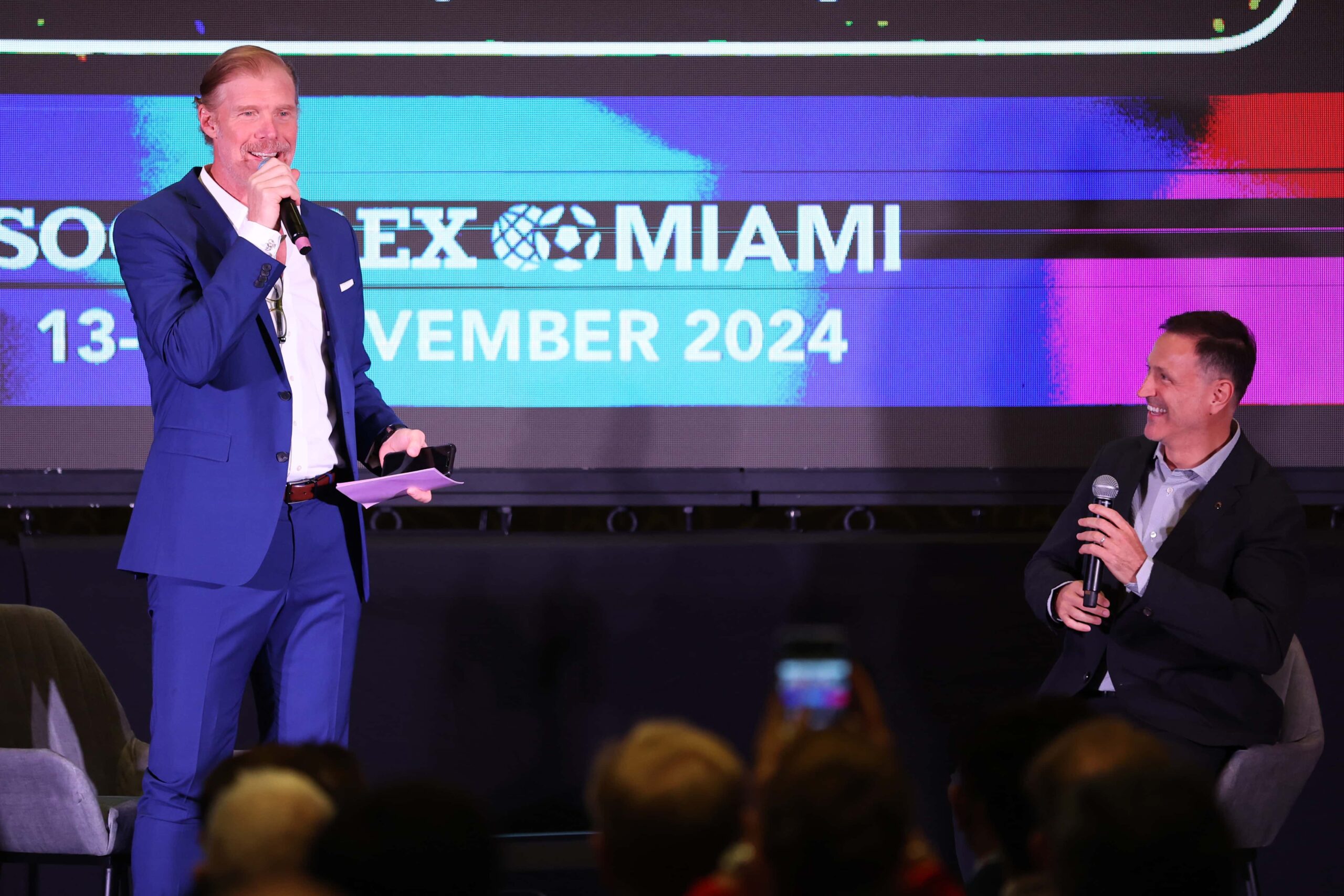 HOLLYWOOD, FLORIDA - NOVEMBER 13: Images from day one of Soccerex Conference at Seminole Hard Rock Hotel & Casino Hollywood on November 13, 2024 in Hollywood, Florida. (Photo by Megan Briggs/Getty Images for Soccerex)